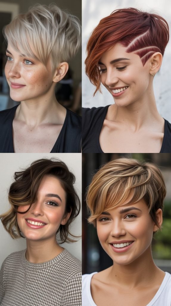 Layered Pixie with Undercut