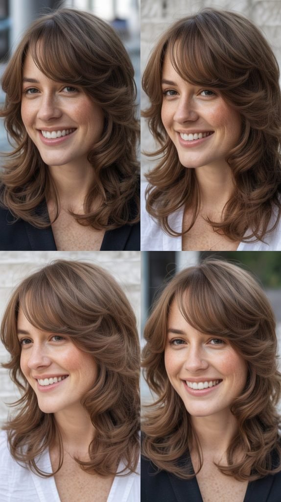  Swoopy Layers with Side-Swept Framing