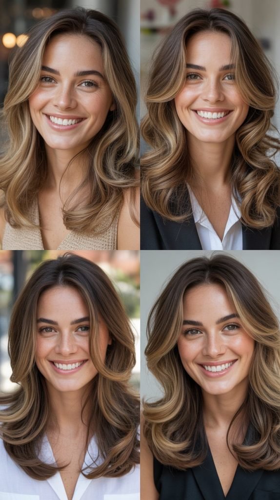 Classic Face-Framing Layers with Long Waves