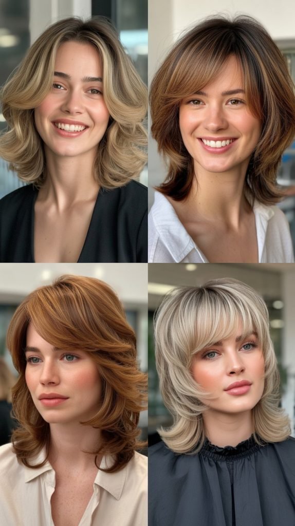  Layered Wavy Bob (Wob)