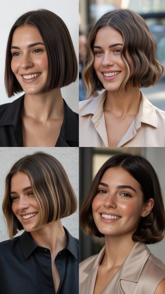 . Polished Lob with Tucked Ends