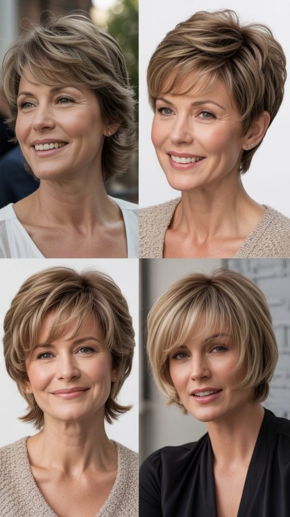 Short Layered Crop with Height