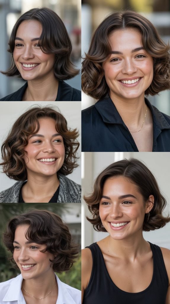 Shoulder-Skimming Cut with Flipped Ends