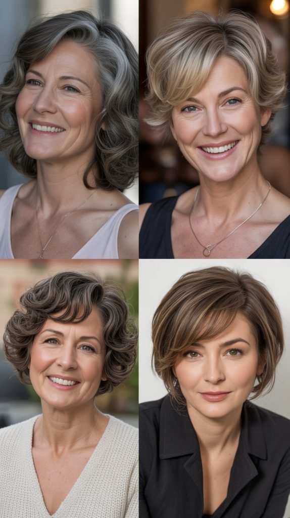 Side Part with Volume