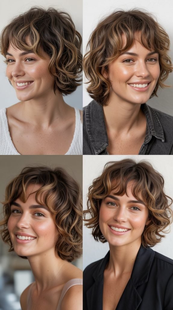 Choppy Layers with Piecey Bangs