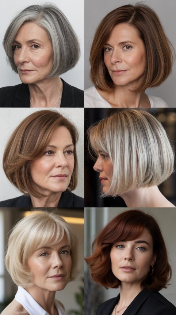 Textured Choppy Bob for Youthful Volume
