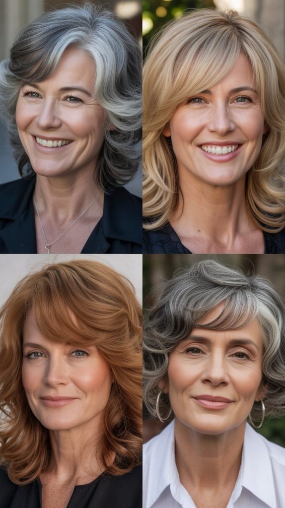 Razored Layers with Graduated Bangs