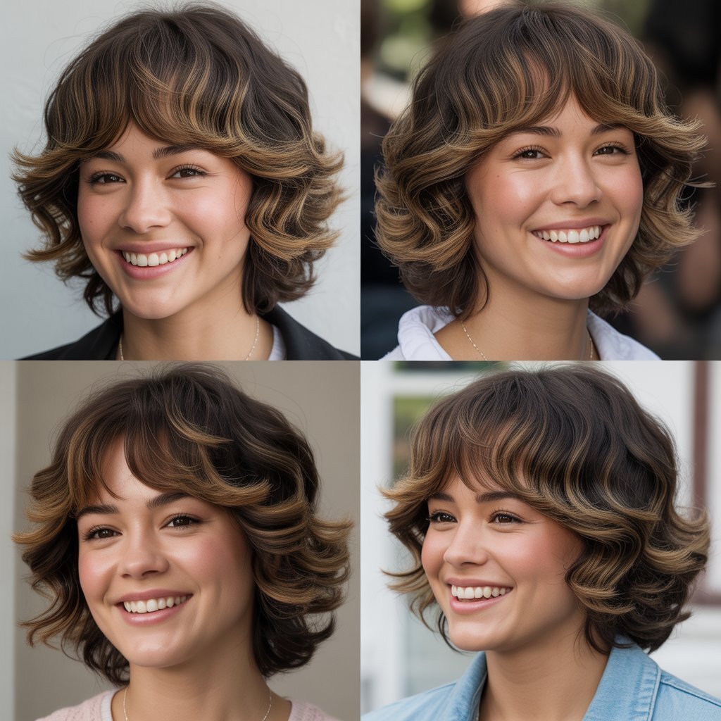 Piecey Fringe with Butterfly Layers