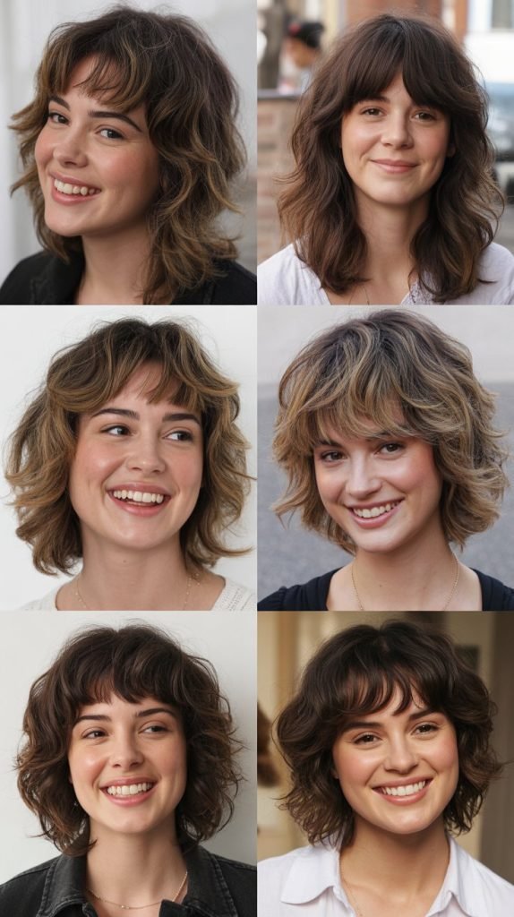 Choppy Fringe with Undone Layers