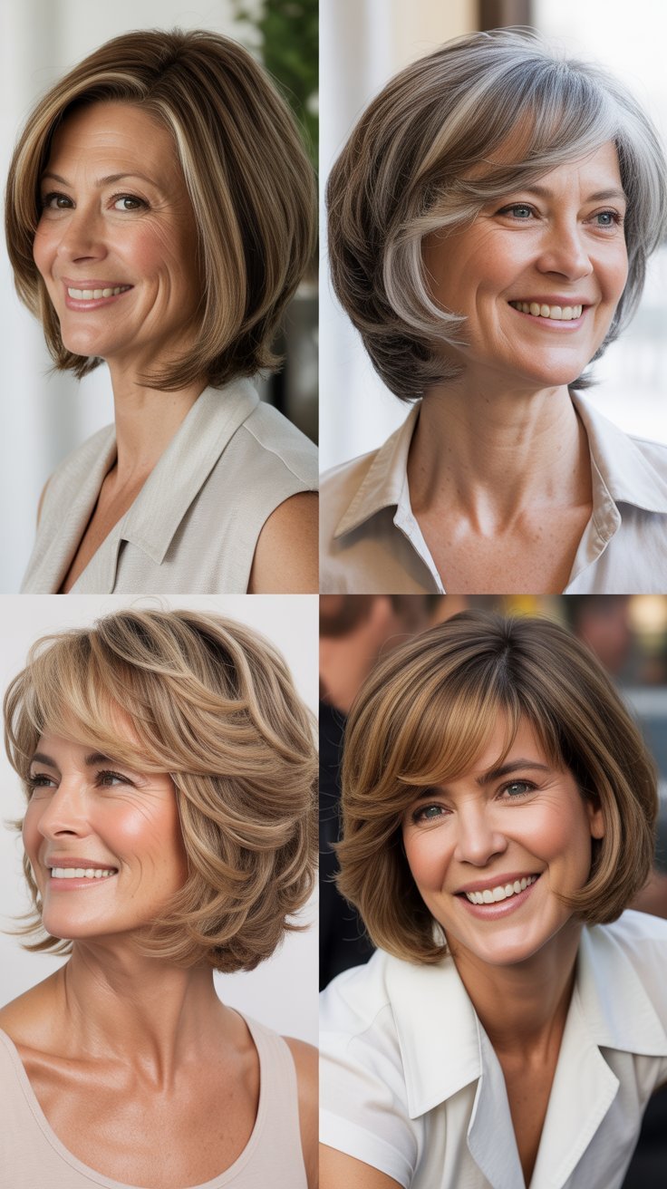 Stacked Bob with Volume