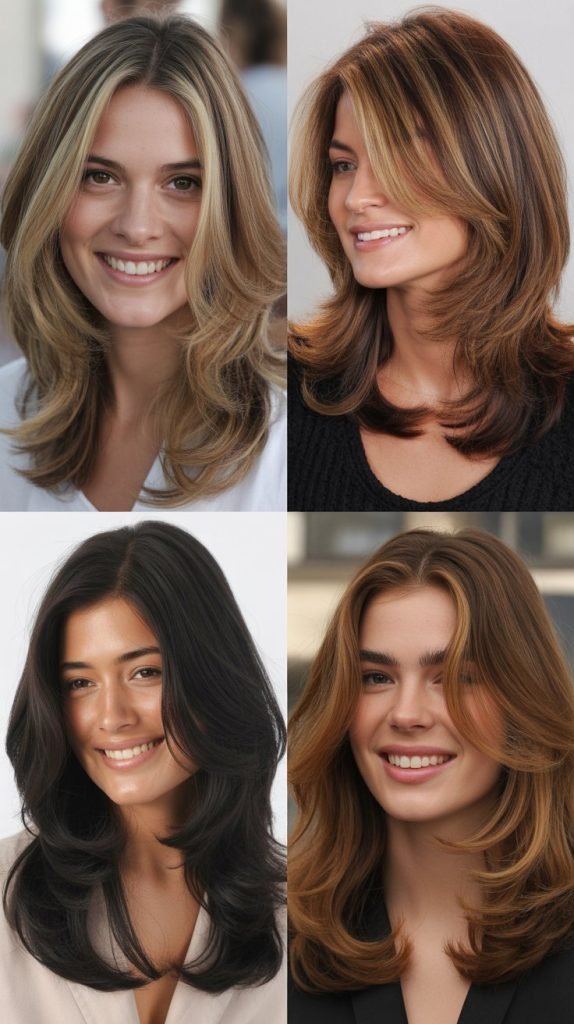 Face-Framing Layers With Long Back