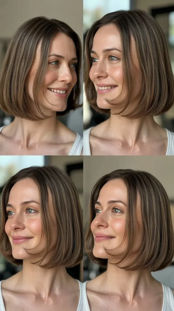 Long Bob with Tucked-Under Ends