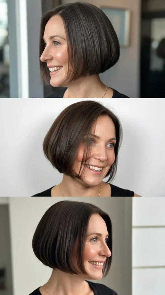 Razor-Cut Bob: Sharp and Modern