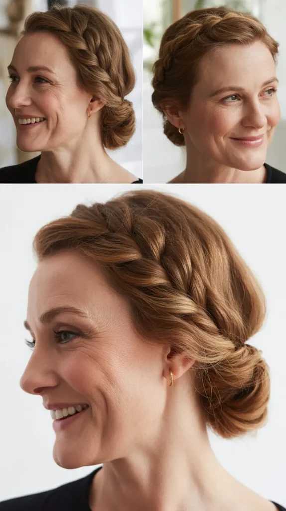 Twisted Half-Updo