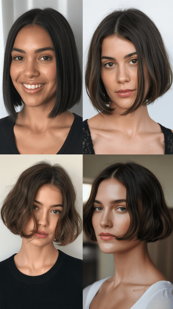 Blunt Bob for Thick Hair: Managing Volume with Style