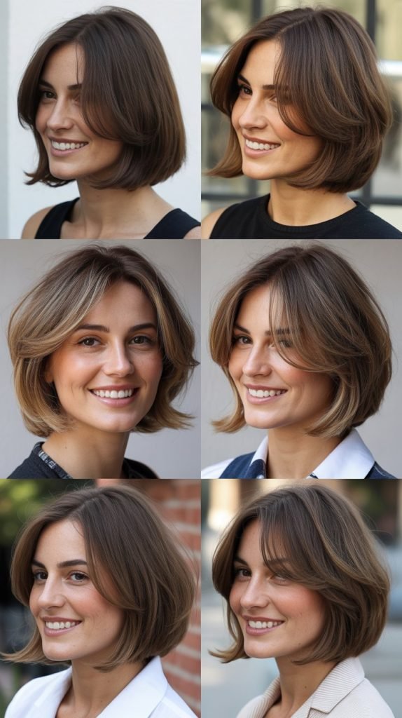  Graduated Bob with Extended Face Framing