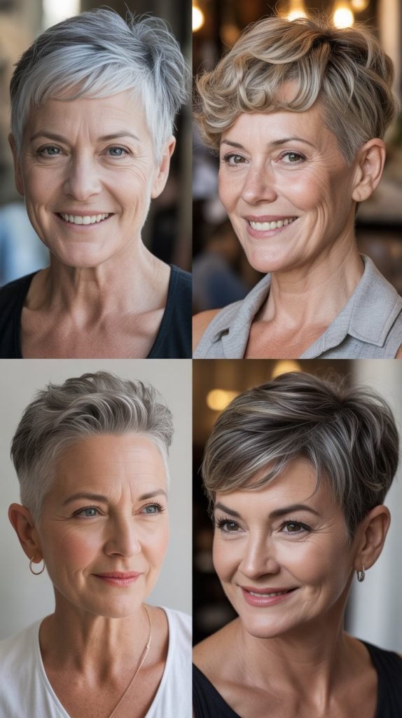 Tapered Pixie with Undercut