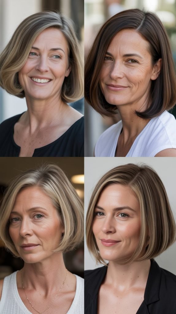 A-Line Bob with Subtle Graduation