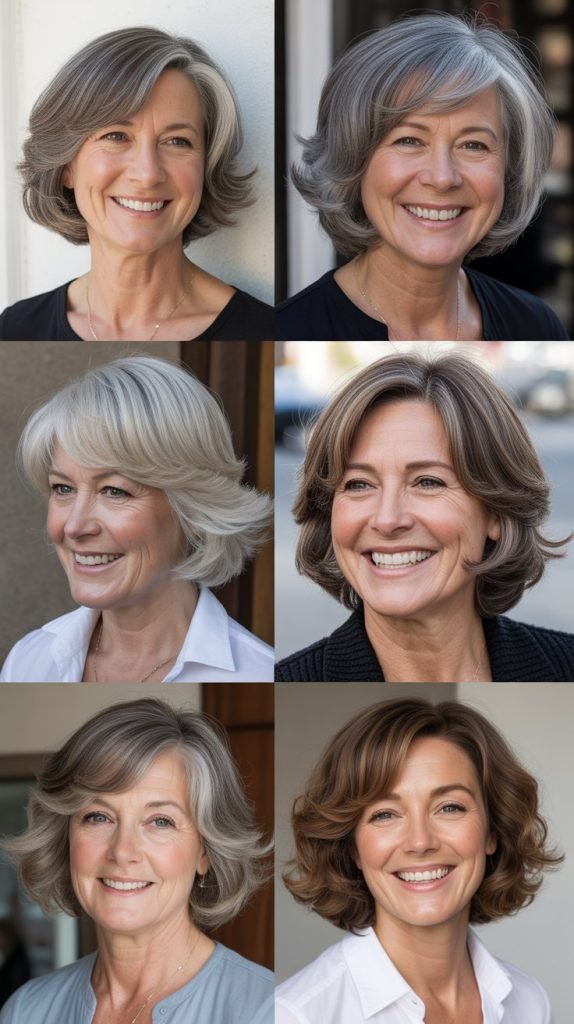 Chin-Length Graduated Bob