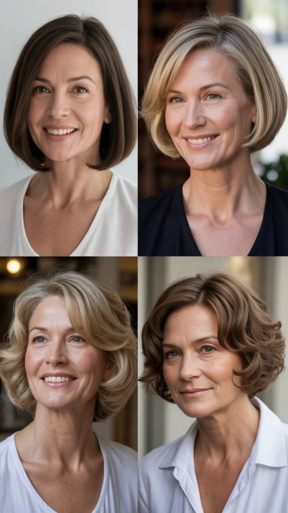 Angled Bob with Shorter Back