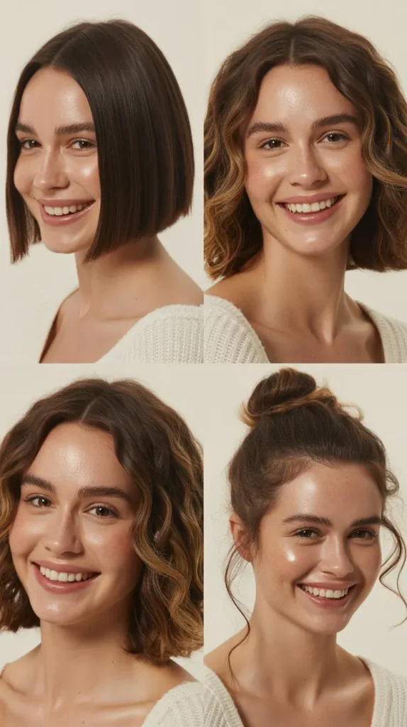  Blunt Cut Chin-Length Style