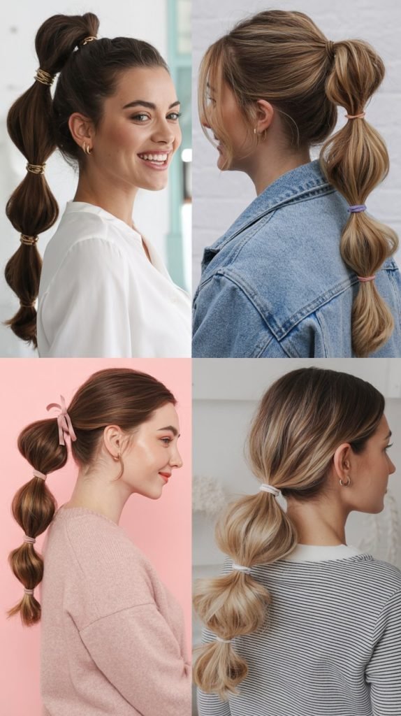 The Low Braided Ponytail