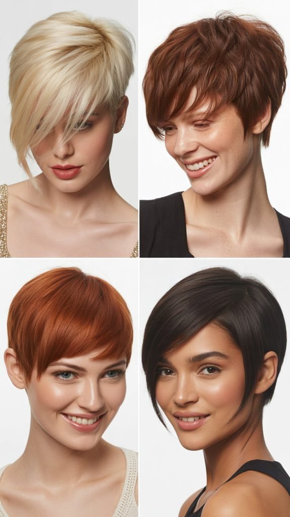 Asymmetrical Pixie with Extreme Side Layers