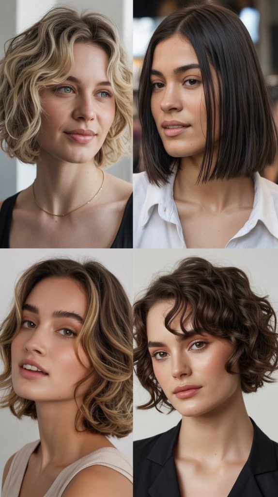 6. Textured Lob with Piece-y Face Layers