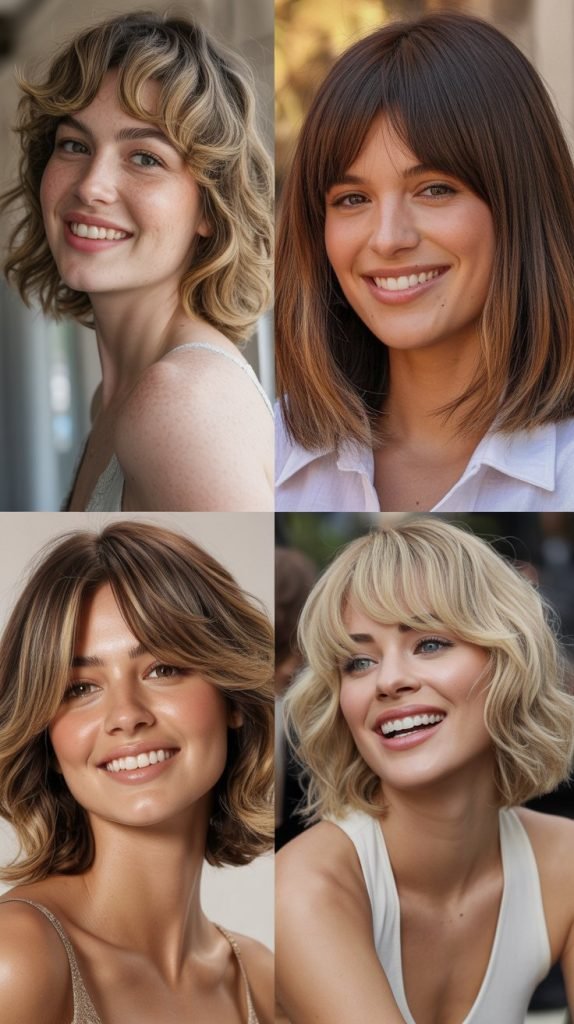  Beachy Lob with Bardot Bangs