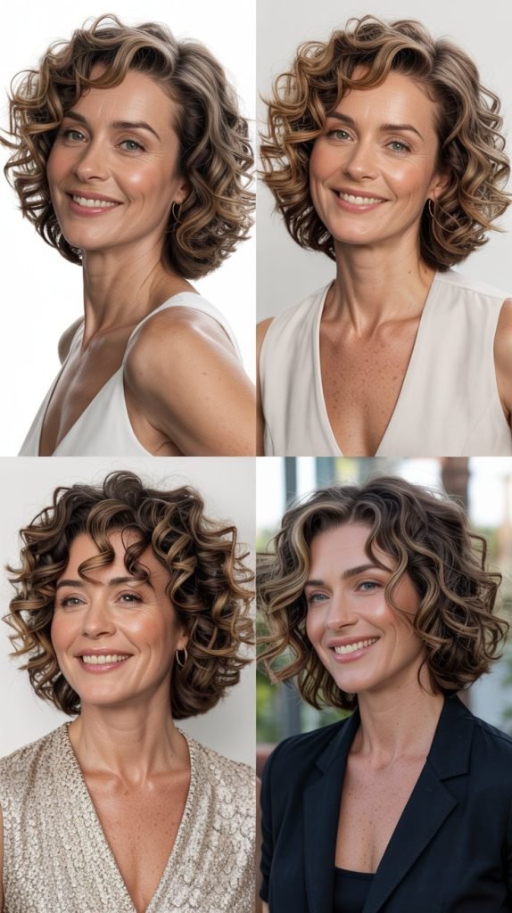 Bouncy Curly Lob (Long Bob)