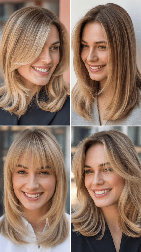  Soft Side Fringe with Honey Almond Blonde