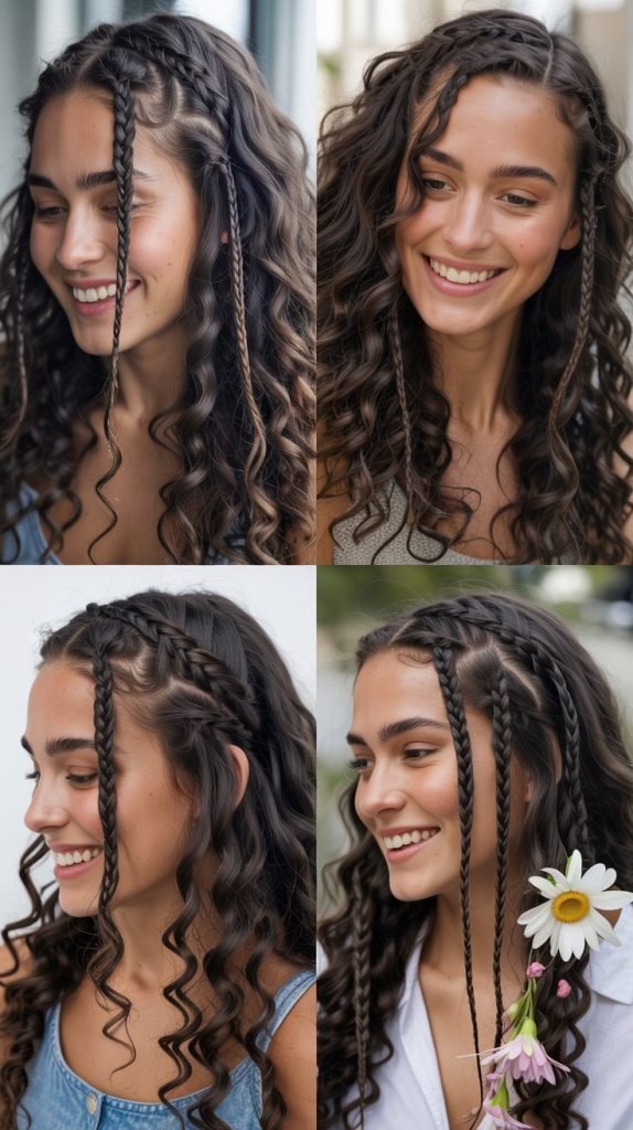 Diagonal Waterfall Braid