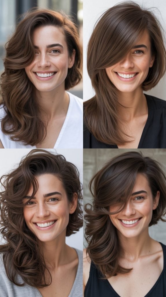 Asymmetrical Layers with Dramatic Side Sweep