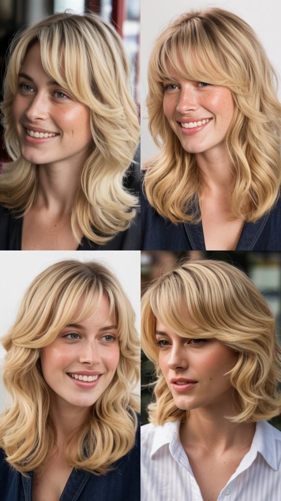  Wispy Ends Bangs with Straight Cut