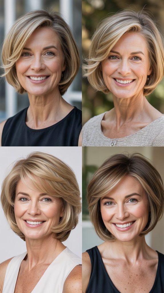 Classic Bob with Subtle Layers