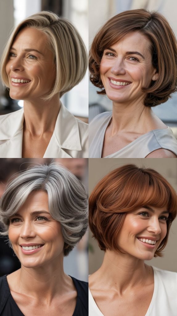 Short Bob with Tapered Nape