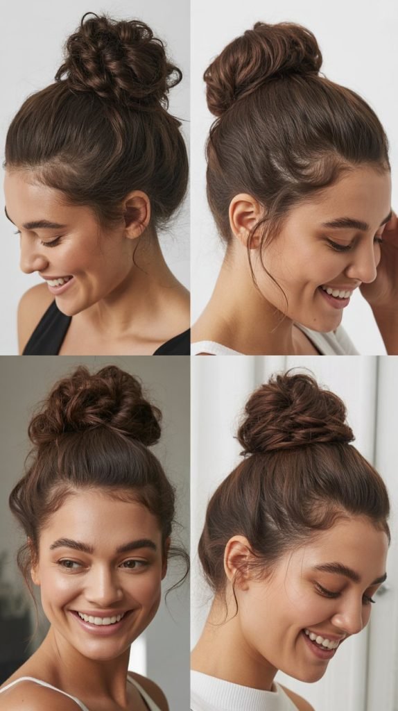 The Effortless Low Bun