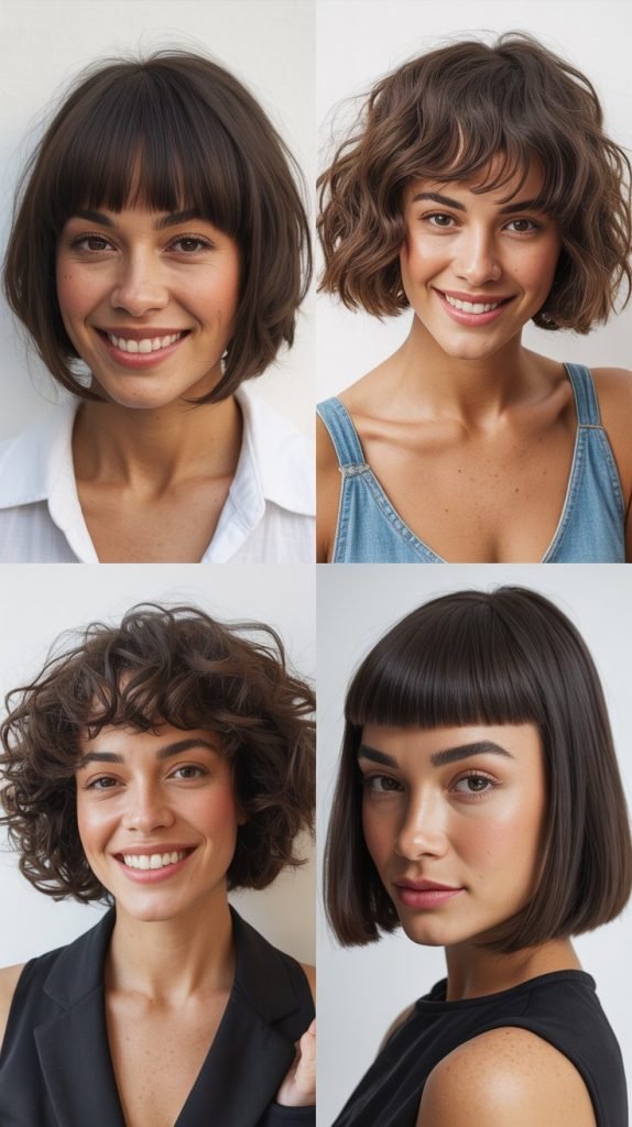  Undercut Bob with Statement Bangs