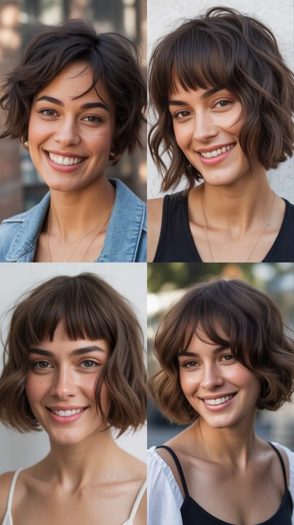  Choppy Bob With Choppy Bangs