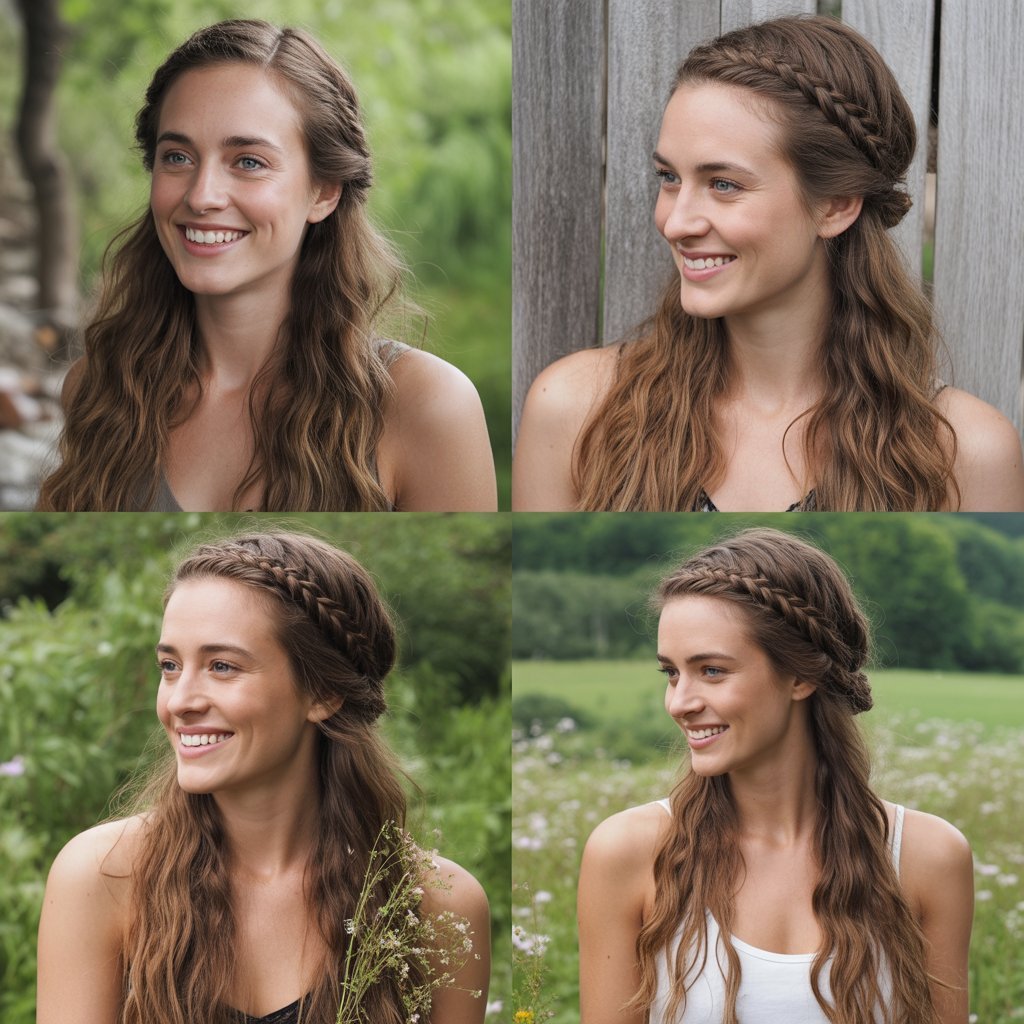 The Braided Top Knot