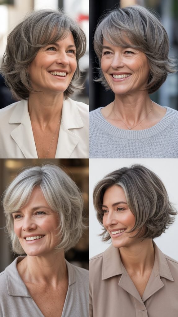 Piecey Textured Bob with Matte Finish