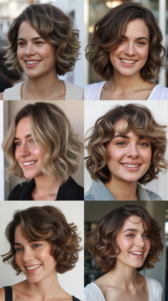 Layered Wavy Bob
