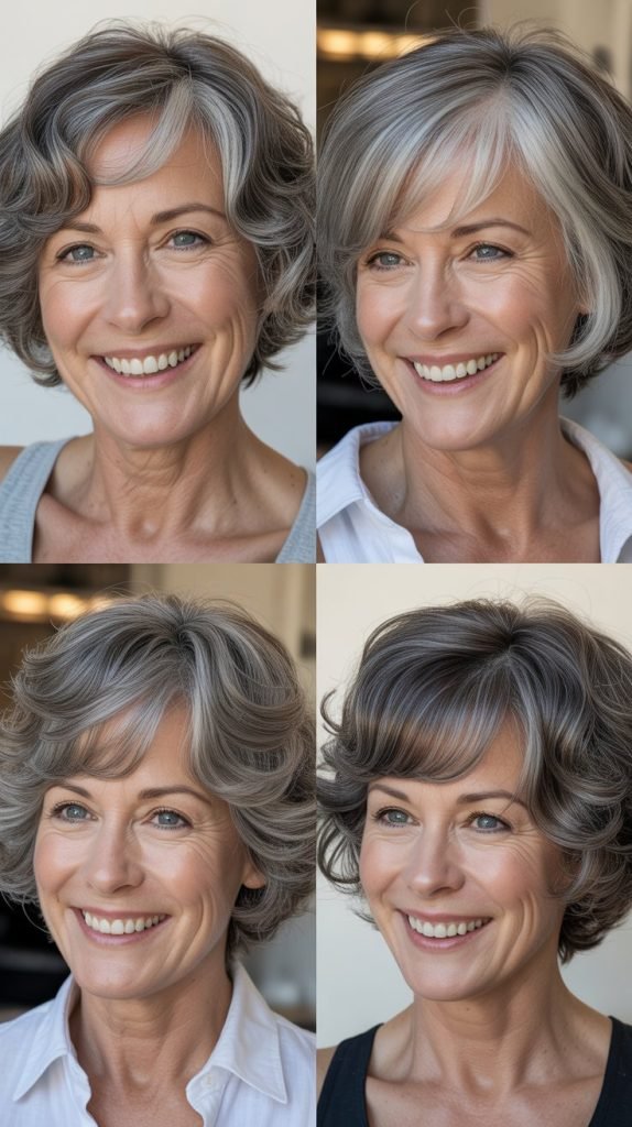 Layered Lob with Balayage