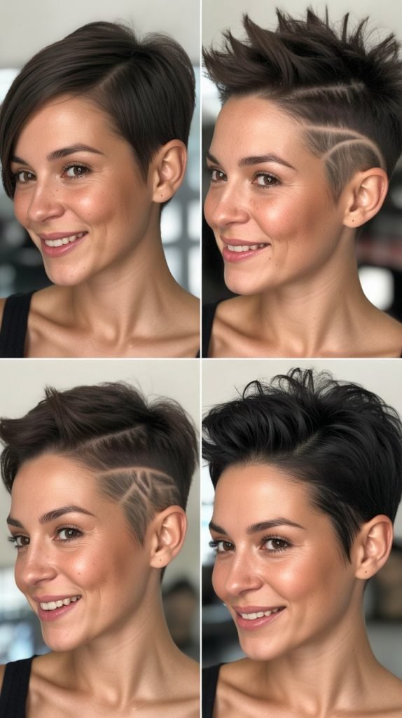 Mohawk-Inspired Pixie