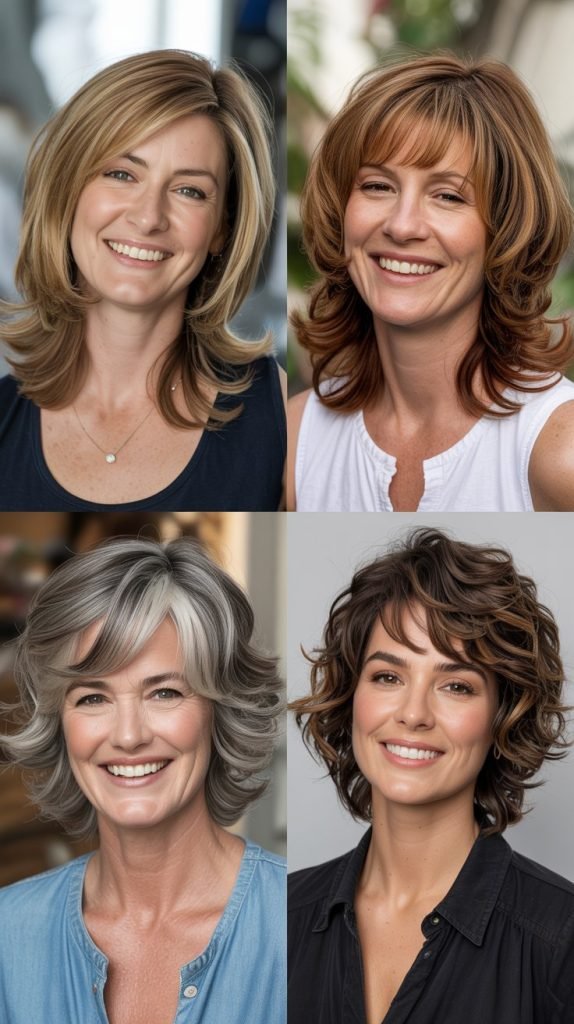 Layered Shag with Choppy Ends