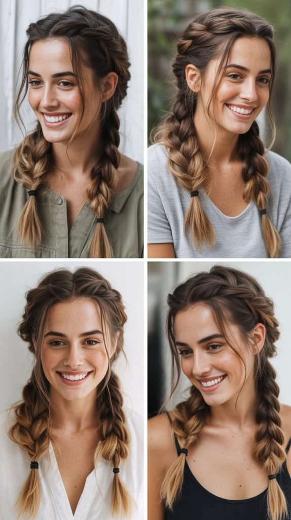 The Quick Dutch Braid