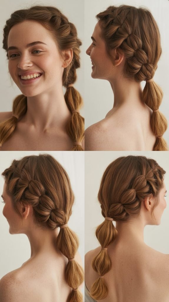 . The Bubble Ponytail Braid