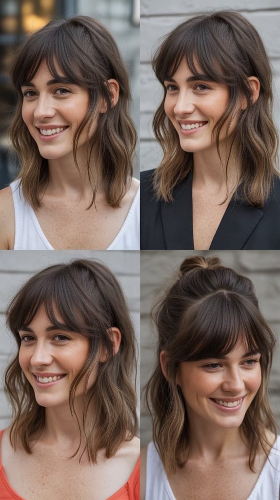 . Shattered Ends with Wispy Side Fringe