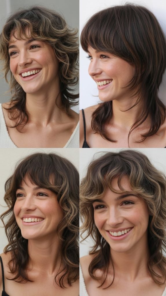 Disconnected Layers with Heavy Side Bangs