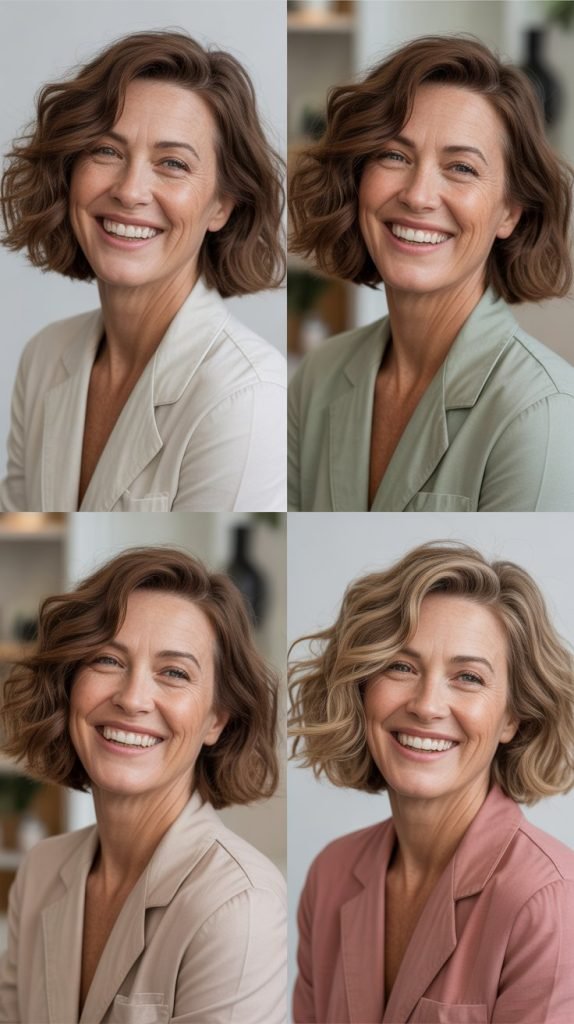 Chin-Length Bob with Movement